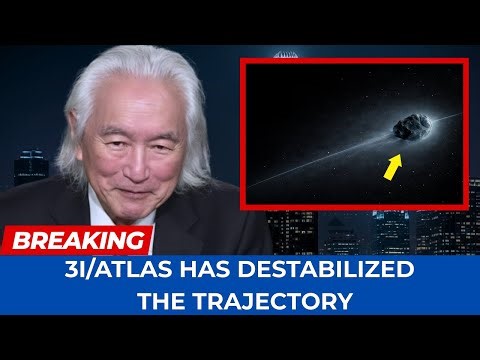 3I/ATLAS: Anomalous Acceleration Disrupts the Trajectory — Unusual Blue Color Detected | Michio Kaku