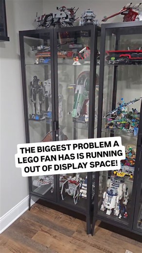 As a Lego fan, The biggest problem a Lego fan has is running out of display space! Lego releases new sets every month! My house and space isn't getting any bigger! The next Lego Star Wars set is released each month, Lego Marvel, Lego Speed Champions, and more! Is this your biggest issue? Let me know! Adult Fan of Lego - AFOL Follow me to support me. UNBIASED and HONEST Lego opinions. #LEGOStarWars #lego #reels #trendingaudio #trending | Big Zach's House