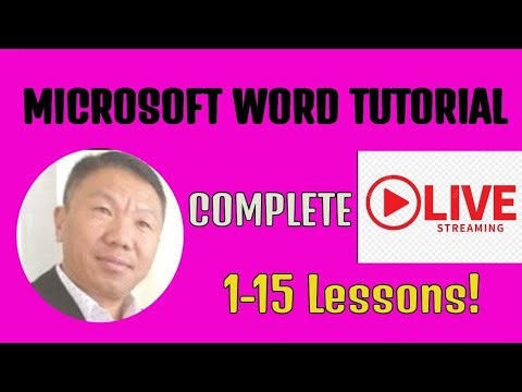 Microsoft Word Tutorial