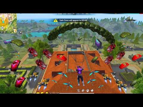 40 kills 💪 PARAFALL+M1887 99%Headshot Rate ⚡| Solo Vs Squad Full Gameplay | intel i9 🖥 Freefire