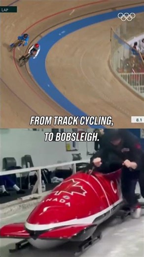 When you evolve from a summer Olympian and target becoming a winter Olympian. 👀