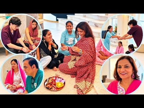 Durga ashtami celebration with family