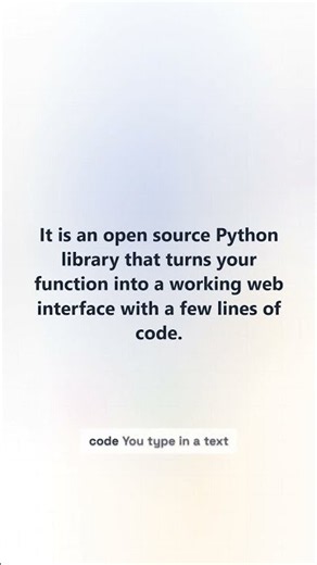 Gradio: Build an AI App Interface in Minutes
