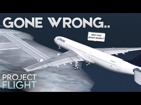 If we LAND, The Plane gets BIGGER | Project Flight Landing Challenge 