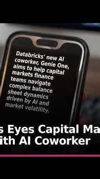 Databricks Eyes Capital Markets Finance with AI Coworker