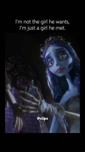 CLIPS on Instagram: "💔 Interesting fact: Corpse Bride (2005) looks incredibly detailed because it used stop-motion with over 300 individual puppets, and Emily alone had multiple heads and interchangeable facial parts to create her expressions. Tim Burton also chose a muted color palette for the land of the living and vibrant blues for the world of the dead to flip the usual idea of what’s “alive.”"