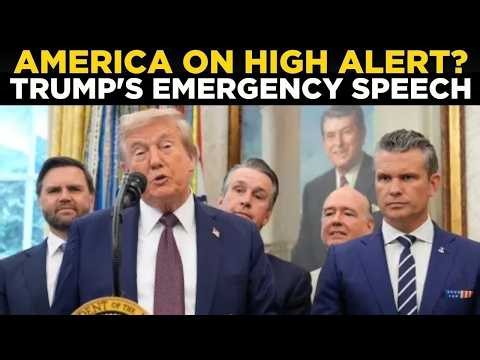 US NEWS LIVE: Trump Drops Urgent Warning as America Goes on High Alert | Breaking News
