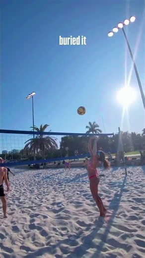 Beach volleyball POV, no filter 🏐☀️ #volleyball #beachvolleyball #gopro #pov