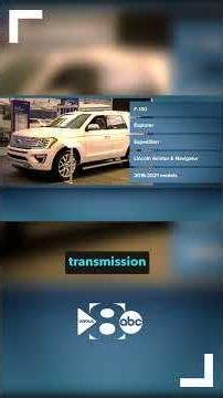 Ford issues recall over some transmission issues