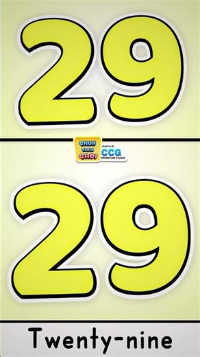Counting 21–30 🔢 Fun Numbers Song for baby