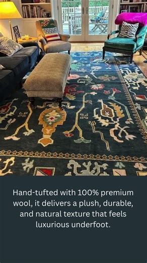 Tribal Abstract Rug That Transforms Your Dining Room Instantly ✨ #homedecor #interiordesign