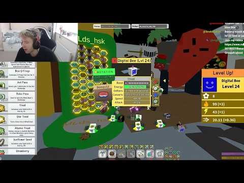 2ND Ever Level 24 Bee! (Bee Swarm Simulator)