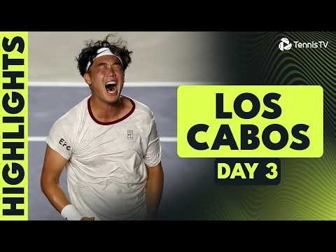 Wong Takes on Lehecka; Shapovalov & Pacheco Mendez Feature & More! | Los Cabos 2026 Day 3 Highlights