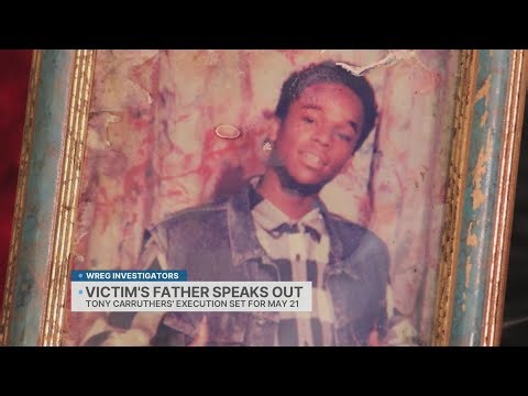 Father of murder victim speaks out ahead of Carruthers's execution