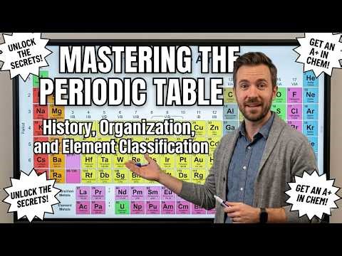 Lecture 10 | Mastering the Periodic Table | History, Organization, and Element Classification