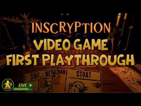 Board Gamer Plays INSCRYPTION For The First Time! Video game