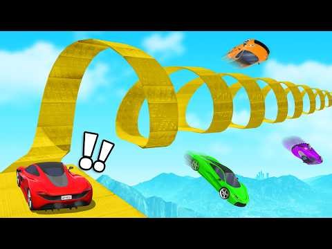 IMPOSSIBLE Spiral Race In GTA 5…