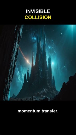 Dark Matter and Ghost Particles Are Colliding Right Now #Shorts