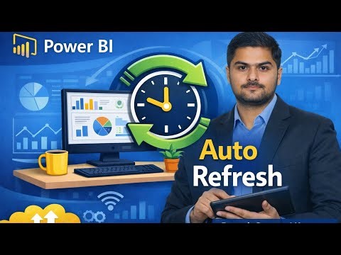 Power BI Auto Refresh Setup | Schedule Automatic Data Refresh (Step-by-Step)