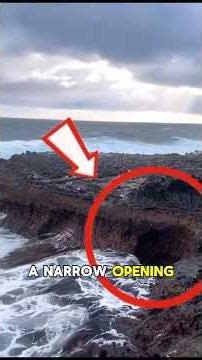 Ocean EXPLODES Out of Nowhere 😳🌊 #shorts