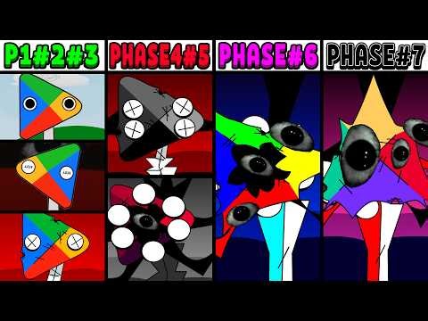 All Phases in New Incredibox Sprunki Oc of Google Play: From Phase 1 to Phase 7