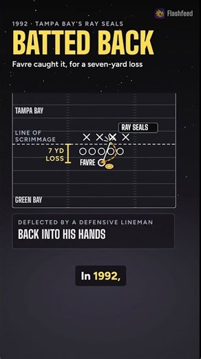 Brett Favre's First Completion Was to Himself | Football Trivia