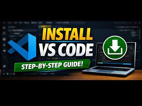Install VS Code, Beginner, Setup, Tutorial