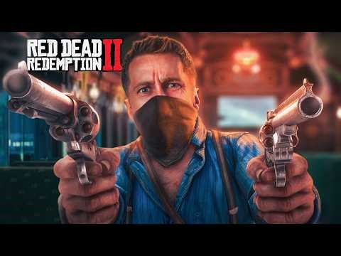 MY FIRST TRAIN ROBBERY! | MINIMINTER PLAYS RED DEAD REDEMPTION 2 (#2)