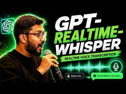 OpenAI Whisper Just Got Realtime!!!