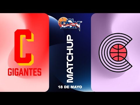 Gigantes de Carolina vs. Criollos de Caguas - 05/18/26 - BSN2026
