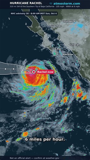 Hurricane Rachel — Hurricane (Category 2).