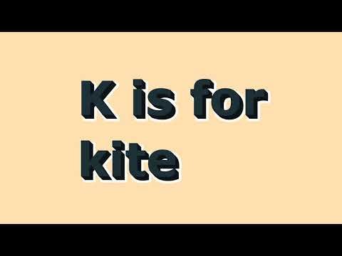 Learn the Letter K | Alphabet for Kids | TOONYTOO
