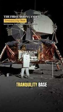The First Moon Landing | Apollo 11, July 1969
