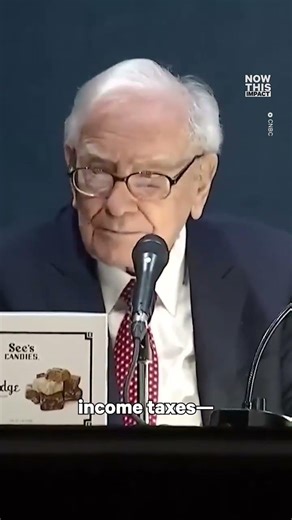 “If Corporations Paid Like Buffett…” 😳 #WarrenBuffett #Taxes #Economy