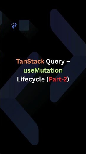 TanStack Query useMutation Explained 🔥 onMutate vs onSuccess | React Interview #reactjs