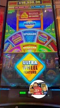 ULTRA Wheel! Ultra Hat Feature on Huff n Puff Grand Slot Machine! #slot #slots #casino