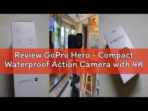 Review GoPro Hero - Compact Waterproof Action Camera with 4K Ultra HD Video, 12MP Photo, Touch Scree