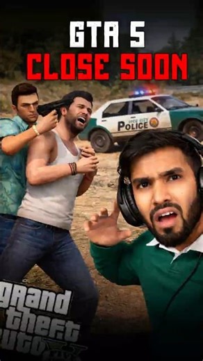 GTA 5 CLOSING SOON 😱|| TECHNO GAMERZ NEW GTA 5 VIDEO #162 #shorts #short GTA 5