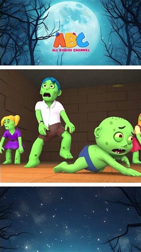 Zombies Are Hungry #shorts #kidssongs #spooky