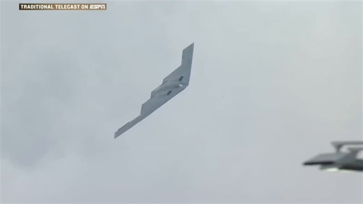 The flyover at the Rose Bowl had Pat in awe 😮 Watch the Field Pass with the Pat McAfee Show on ESPN2 and the ESPN App 🏈 | College Football on ESPN