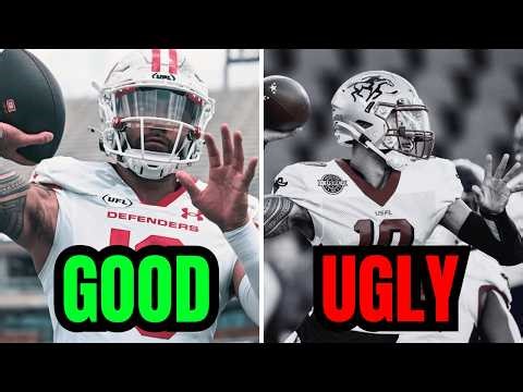 UFL Jordan Ta'amu Highlights & Lowlights from Week 1 | United Football League