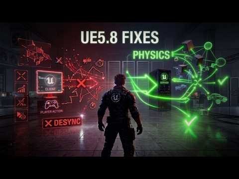 What’s Actually Changing in UE5.8 Multiplayer