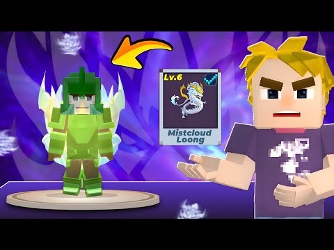 Power of New Mist Cloud Pet! | Blockman Go Bedwars