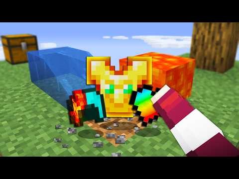 Minecraft Skyblock, But Drops are RANDOM..