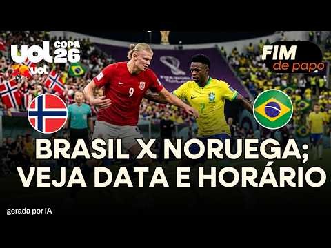 BRASIL ENFRENTA A NORUEGA PELAS OITAVAS DE FINAL; VEJA DATA E HORÁRIO