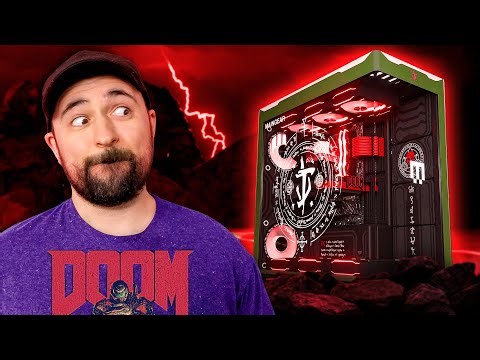 This DOOM Edition Custom PC Goes HARD - MAINGEAR DOOM PC