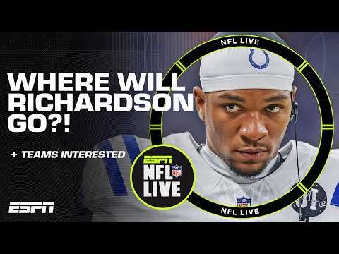 The Colts give Anthony Richardson permission to seek a trade 👀 Where will he end up?! | NFL Live
