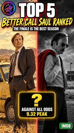Top 5 Better Call Saul Seasons Ranked by IMDb — The Final Season Is the BEST One #shorts