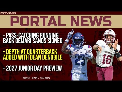 Depth at RB & QB out of Portal | Gemari Sands | Transfer Portal | FSU Football | Warchant TV