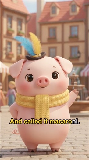 Yankee Doodle — Nursery Rhyme with Rosie the Piglet 🐷 #Shorts